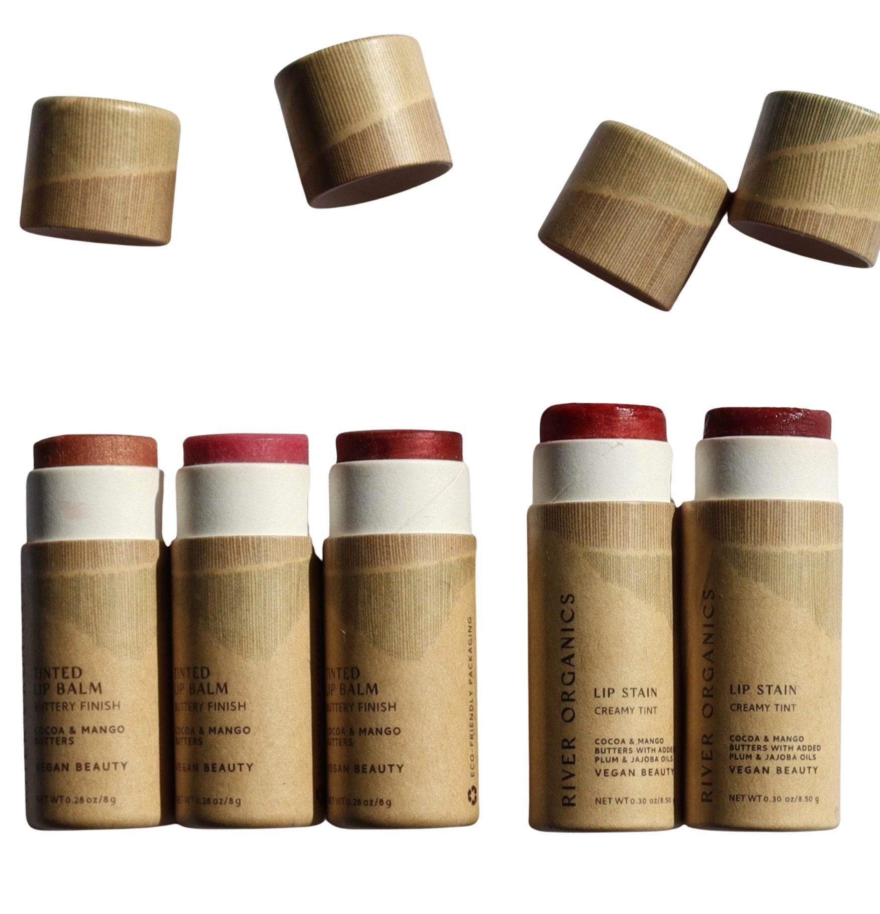 Lip Balms or Lip Stains Set of Two