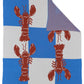 Lobster Tile Throw Blanket