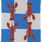 Lobster Tile Throw Blanket