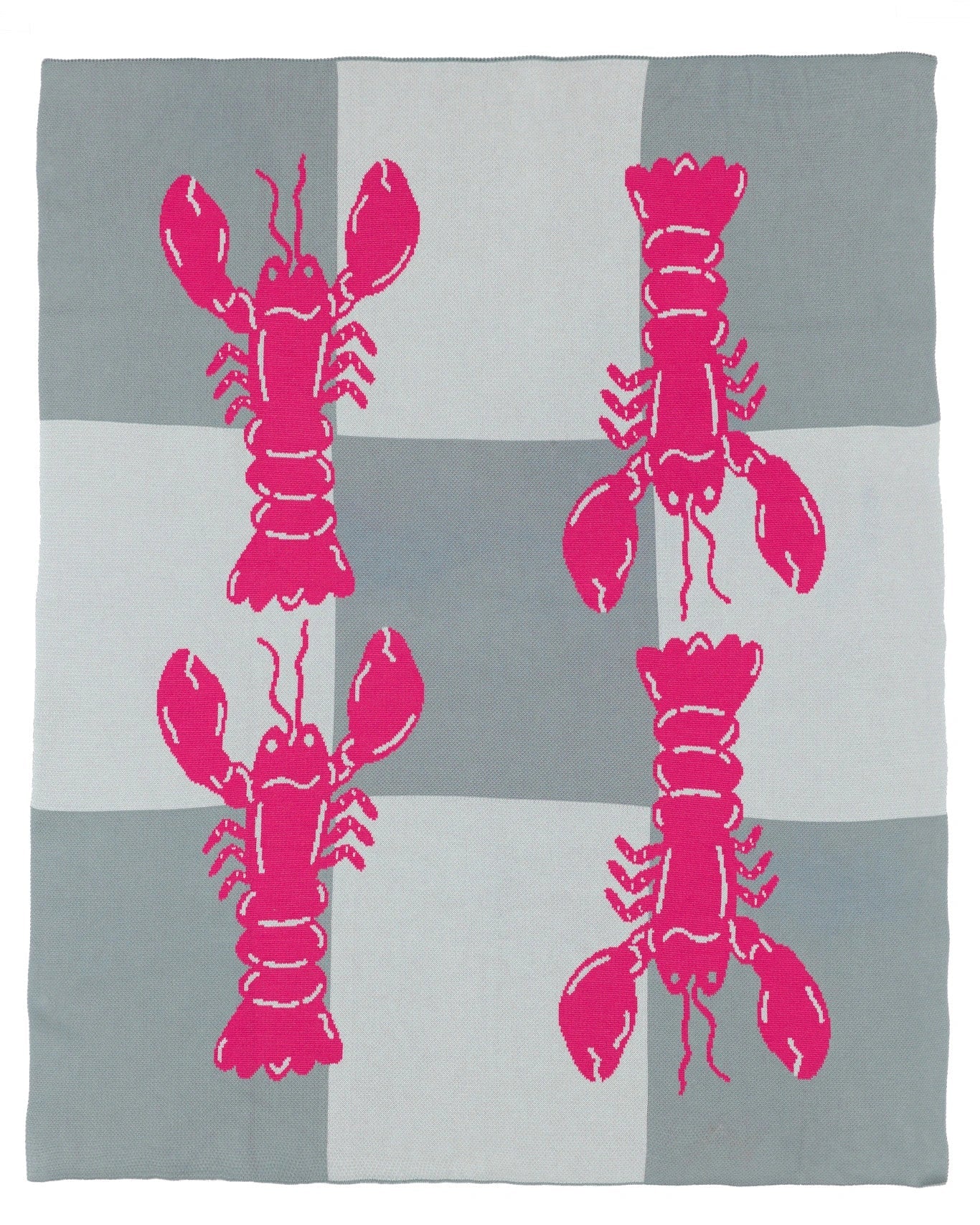 Lobster Tile Throw Blanket-zoom-1
