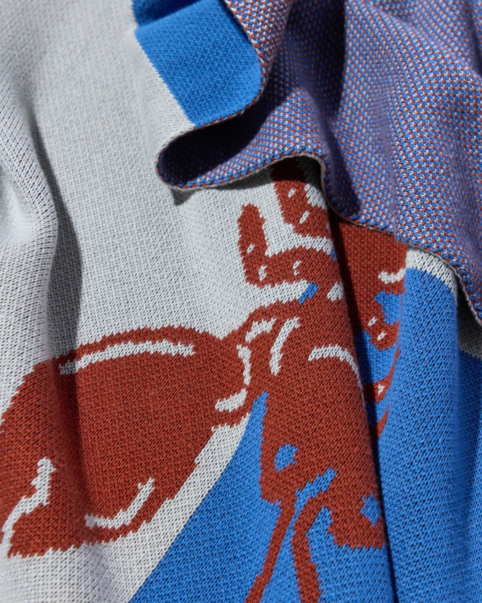 Lobster Tile Throw Blanket-zoom-19