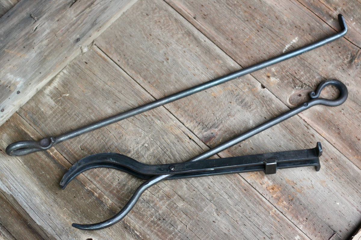 Mini Log Grabber & Fire Poker Set-1