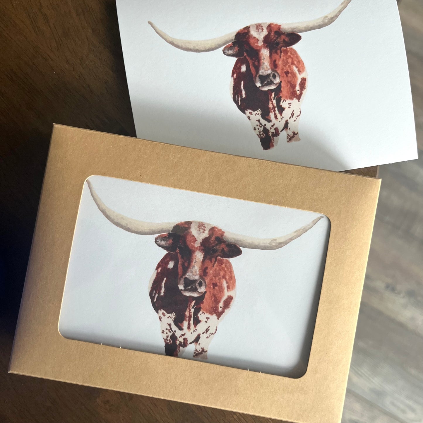 Texas Longhorn Card Set