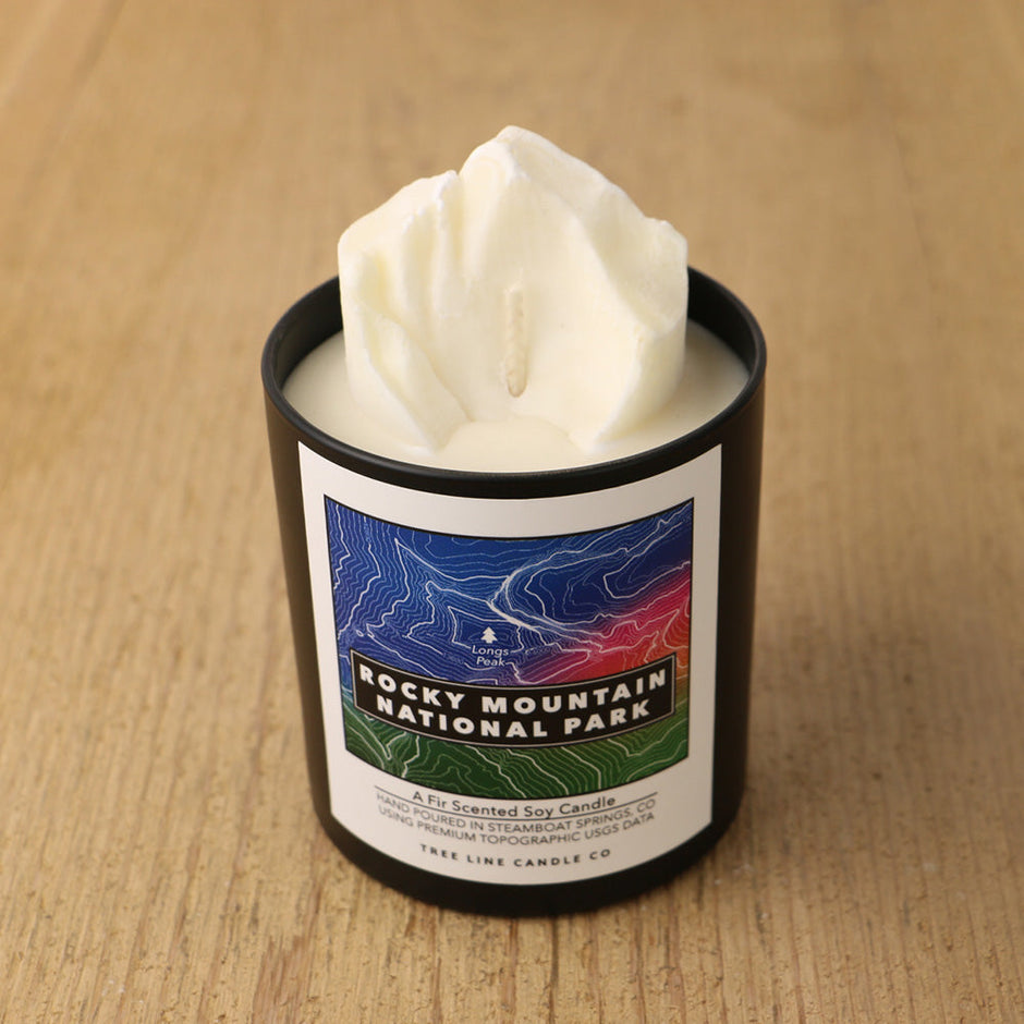 Rocky Mountain National Park Candle