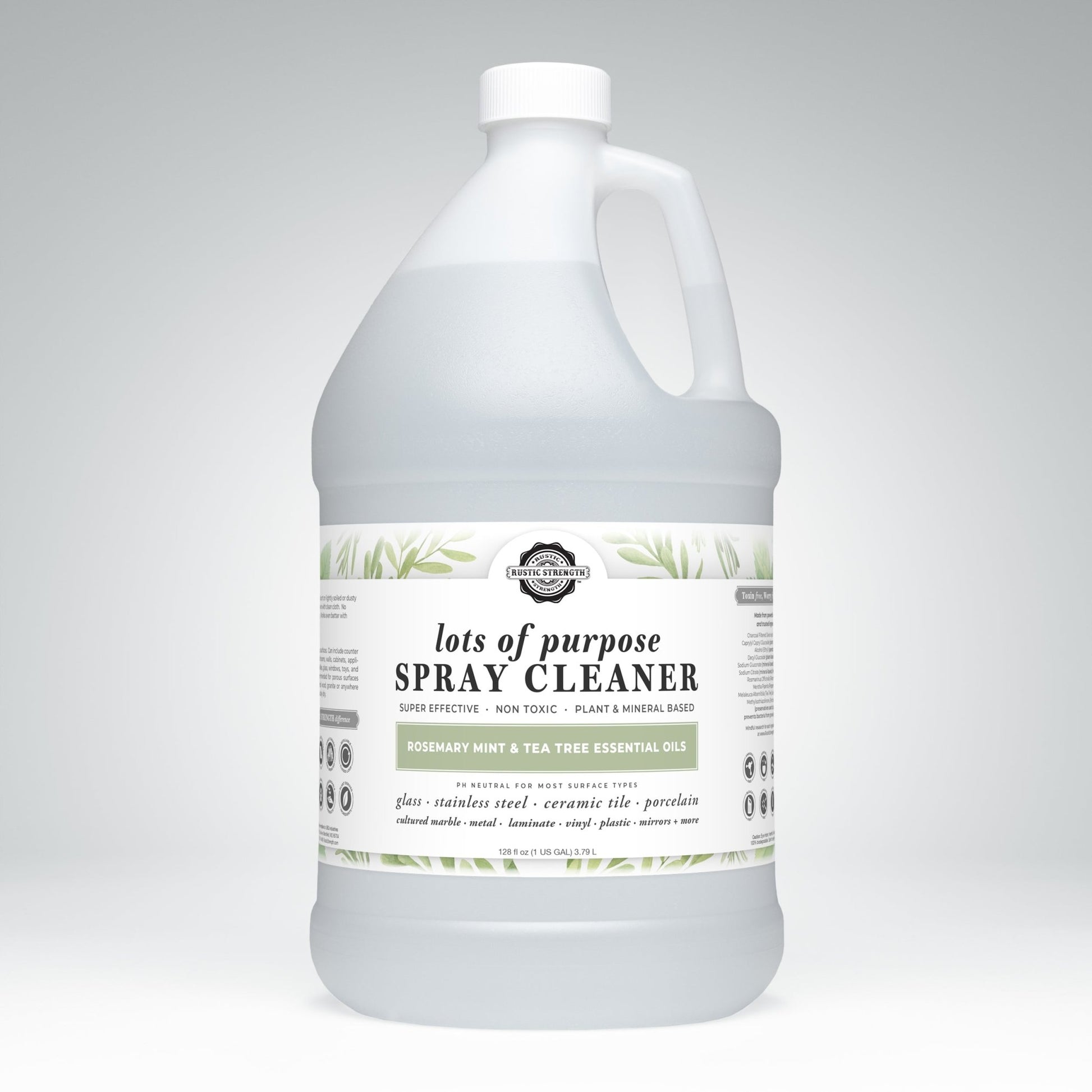 Lots of Purpose Spray Cleaner | Rosemary, Mint & Tea Tree - Aware House - Rustic Strength -