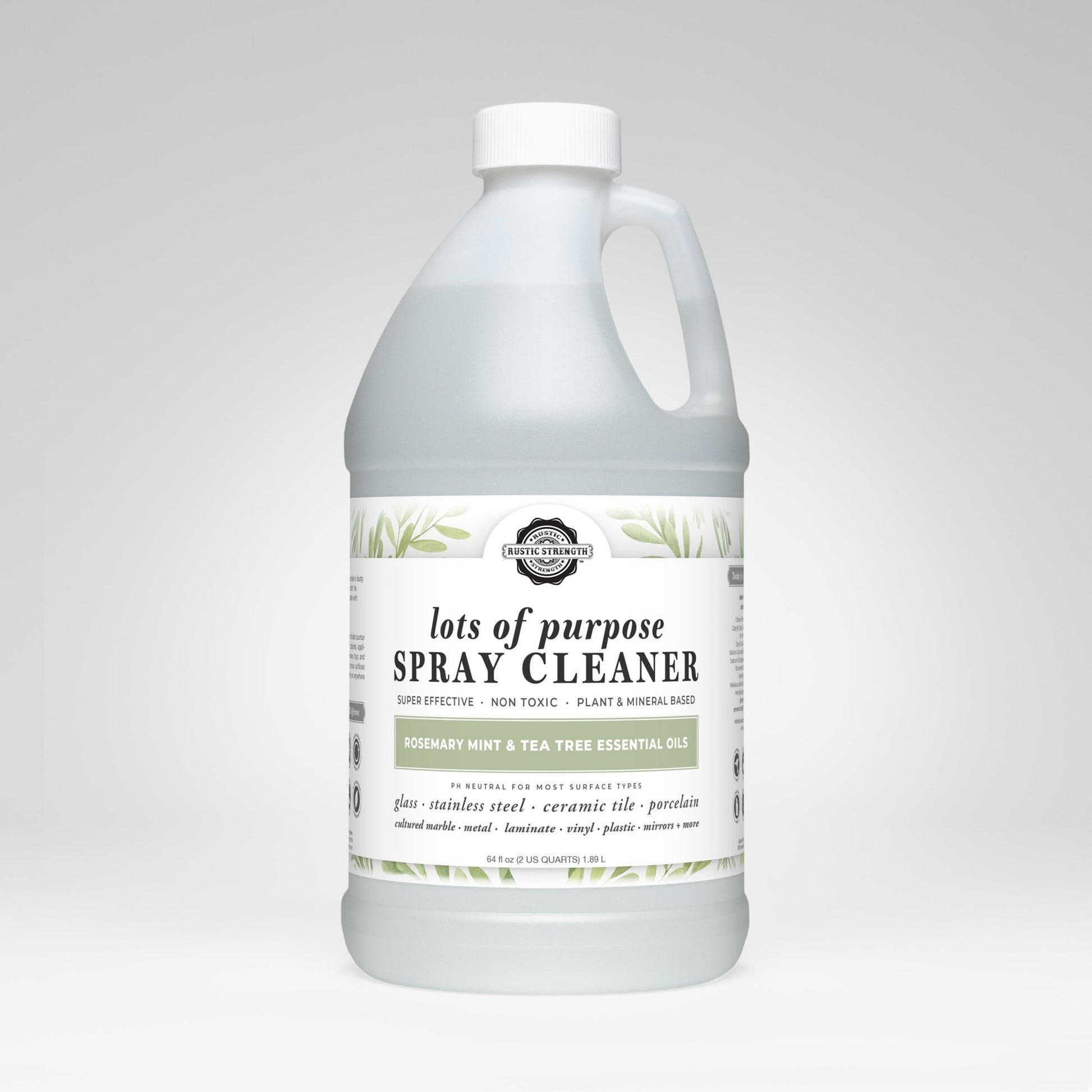 Lots of Purpose Spray Cleaner | Rosemary, Mint & Tea Tree - Aware House - Rustic Strength -