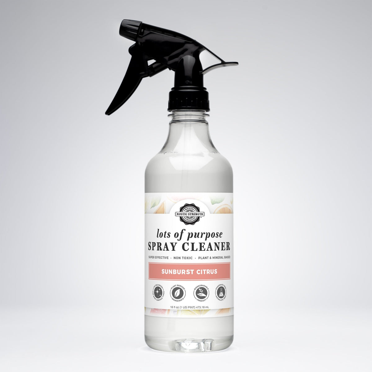Lots of Purpose Spray Cleaner | Lemon, Lime, Orange & Grapefruit - Aware House - Rustic Strength -
