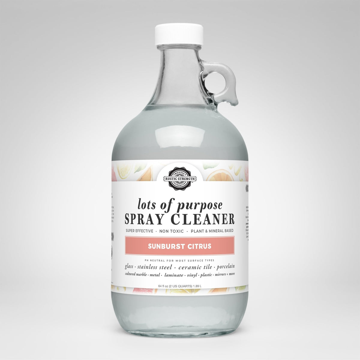 Lots of Purpose Spray Cleaner | Lemon, Lime, Orange & Grapefruit - Aware House - Rustic Strength -