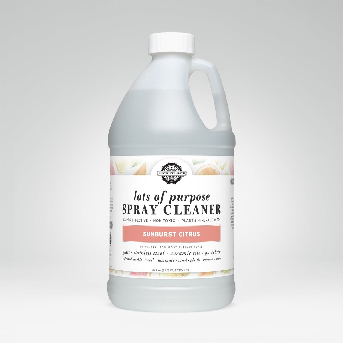 Lots of Purpose Spray Cleaner | Lemon, Lime, Orange & Grapefruit - Aware House - Rustic Strength -