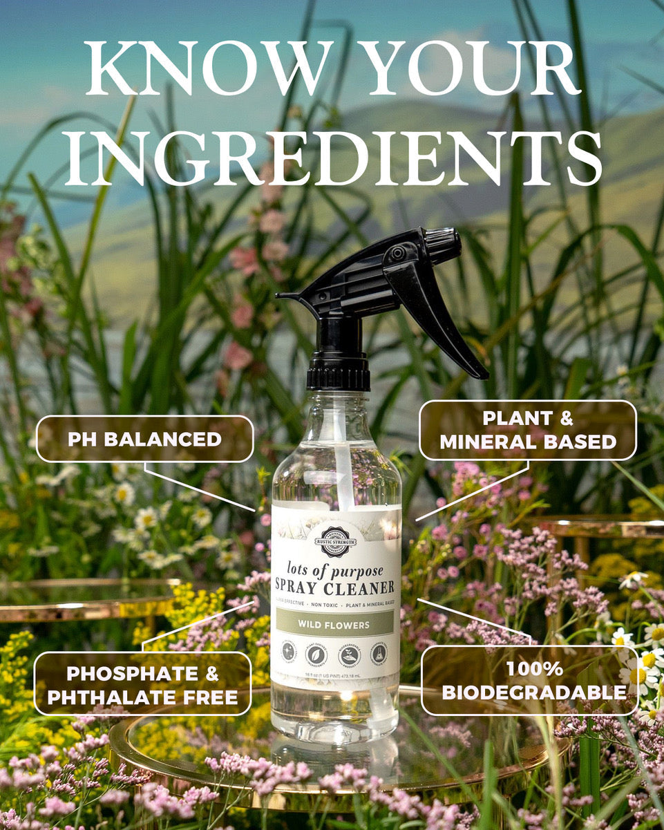 Lots of Purpose Spray Cleaner | Wild Flowers-3
