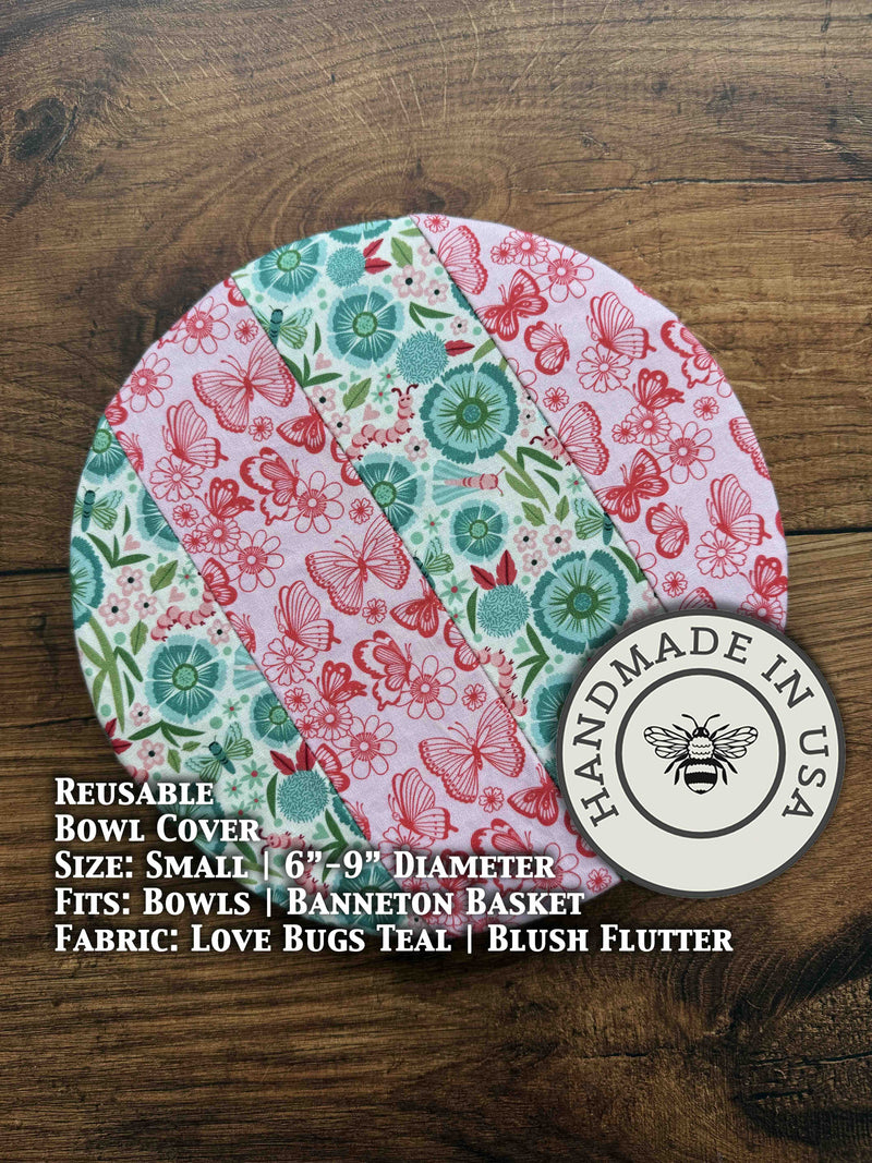 Small Reusable Cotton Bowl & Banneton Cover | Eco-Friendly Kitchen Cover-zoom-