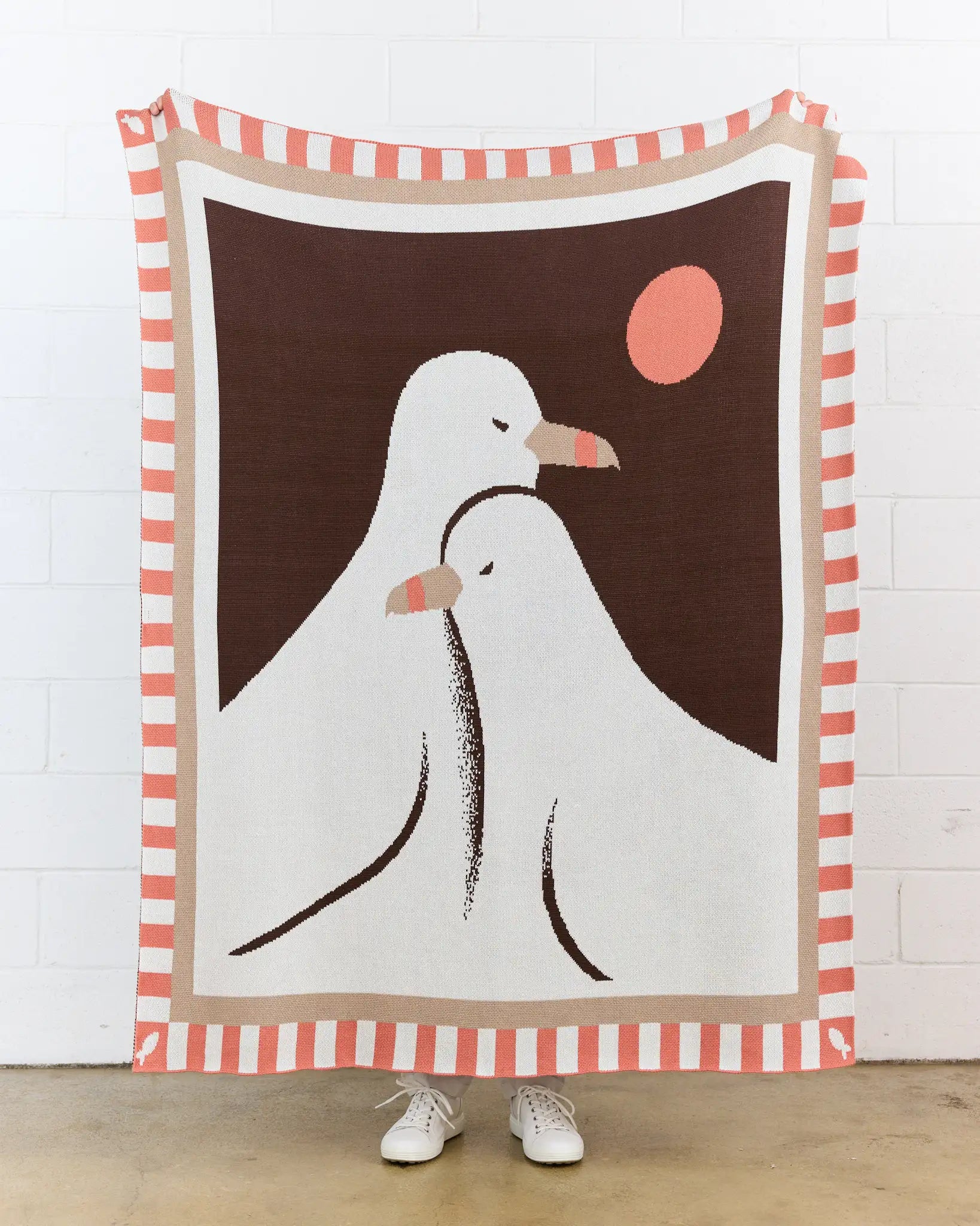 Lovebirds Throw Blanket-zoom-7