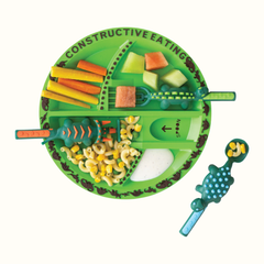 Utensil & Plate Combo - Aware House - Constructive Eating -