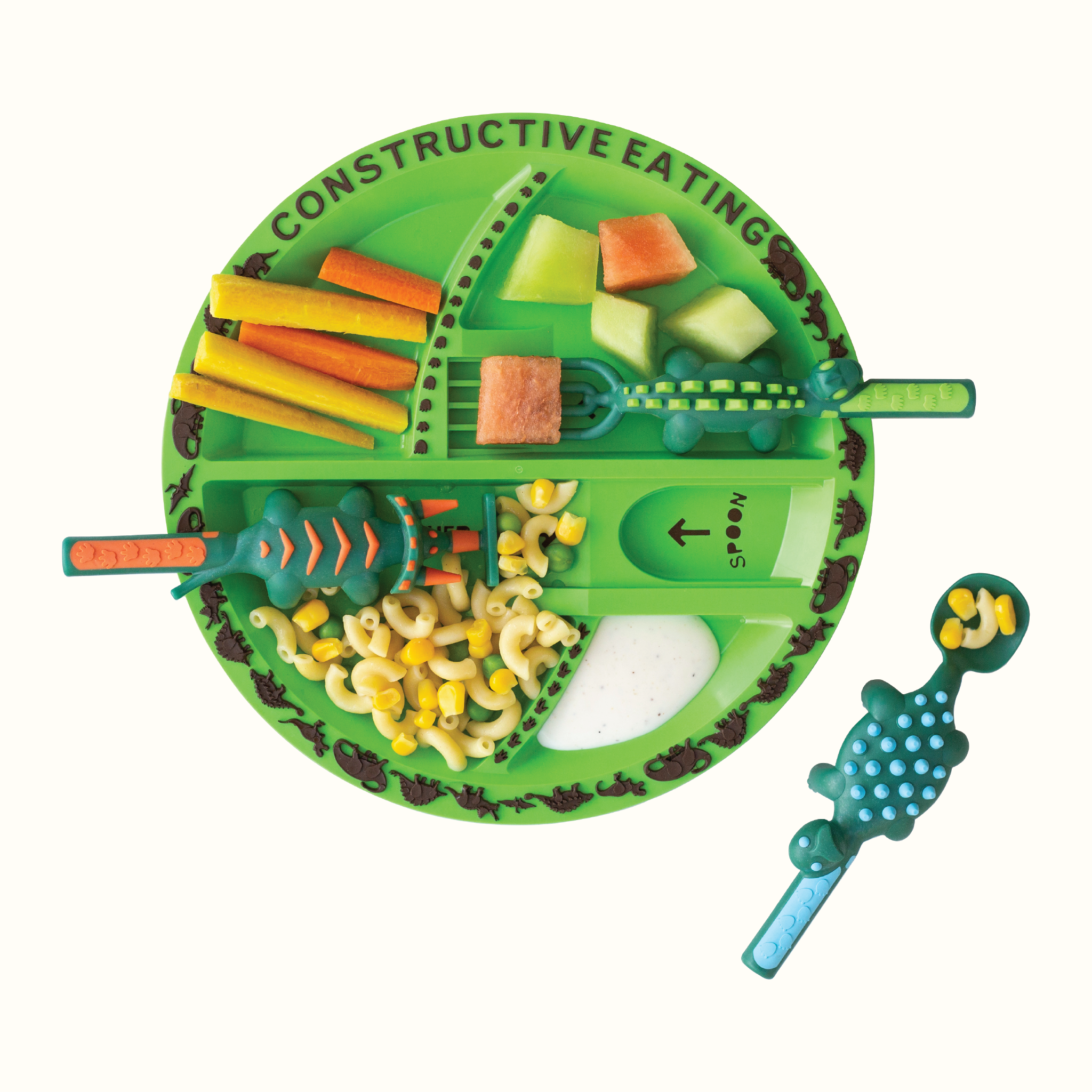 Utensil & Plate Combo - Aware House - Constructive Eating -