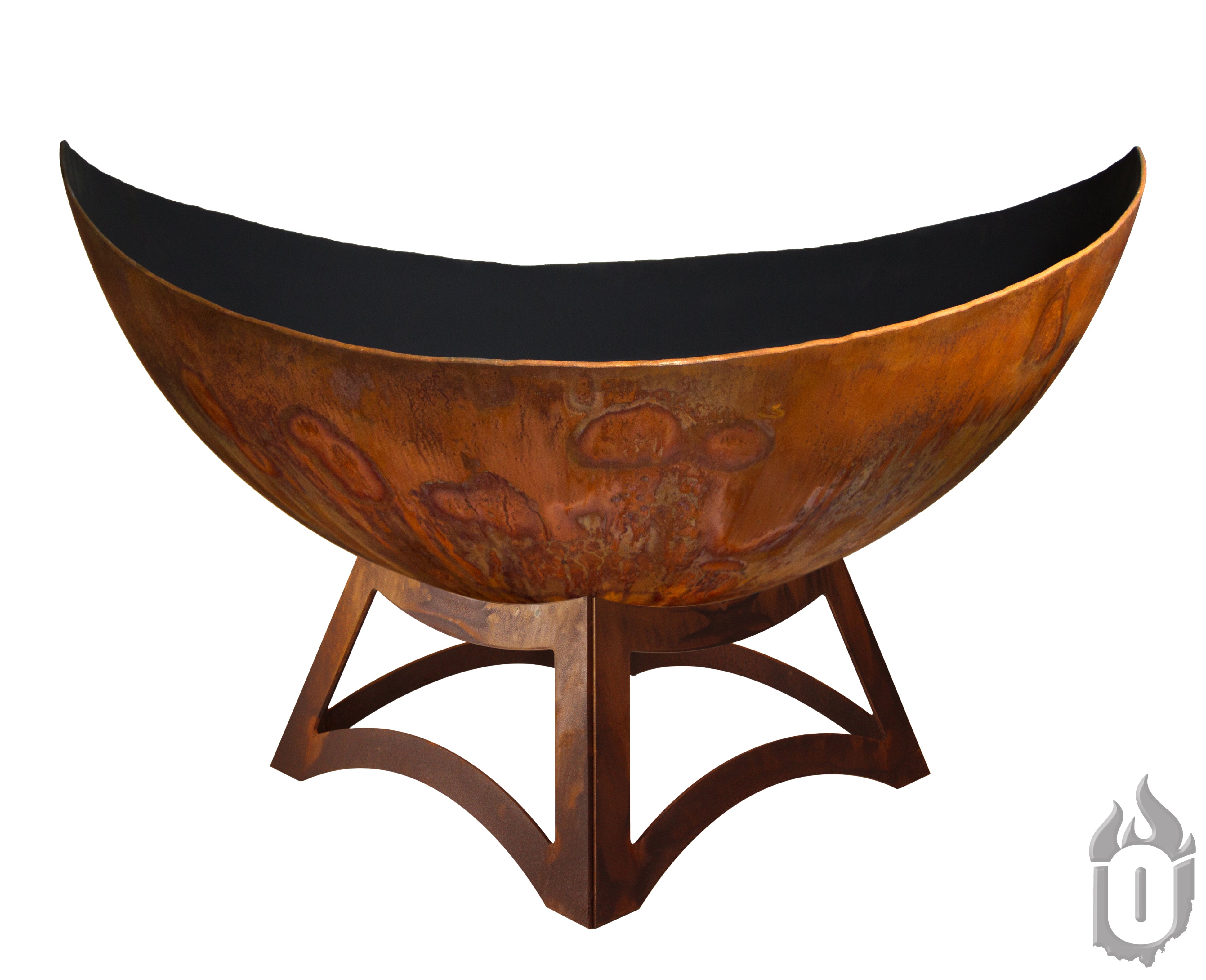 Lunar Fire Bowl with Hollow Base-zoom-1