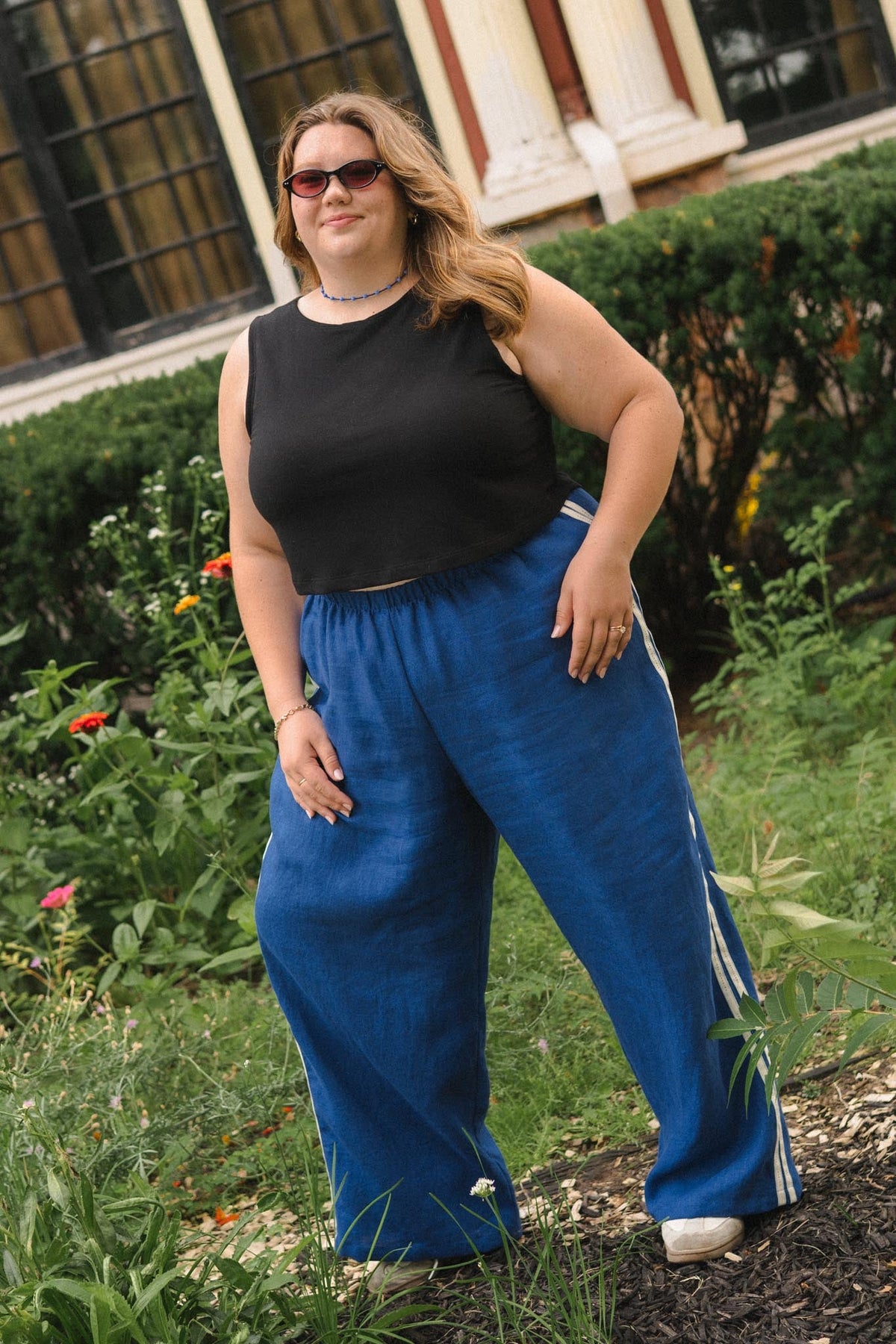 Jove Pants in Kingfisher Blue-4