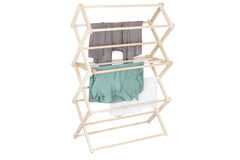 Flat Top Drying Rack | Solid Maple Folding Laundry Rack (Multiple Sizes) - Aware House