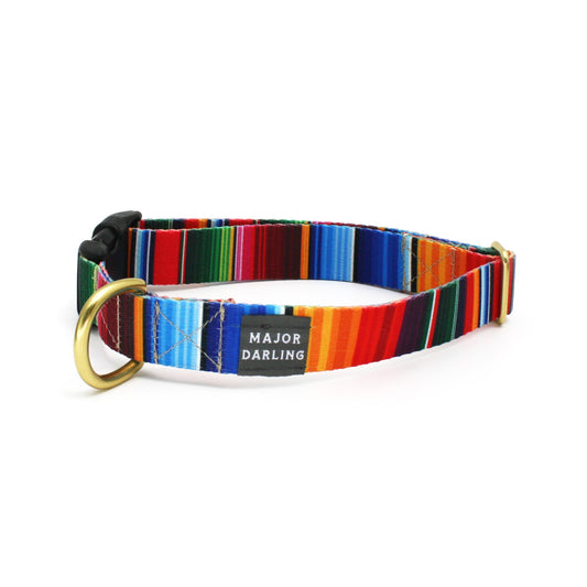 Not-So-Basic Snap Dog Collar / Serape