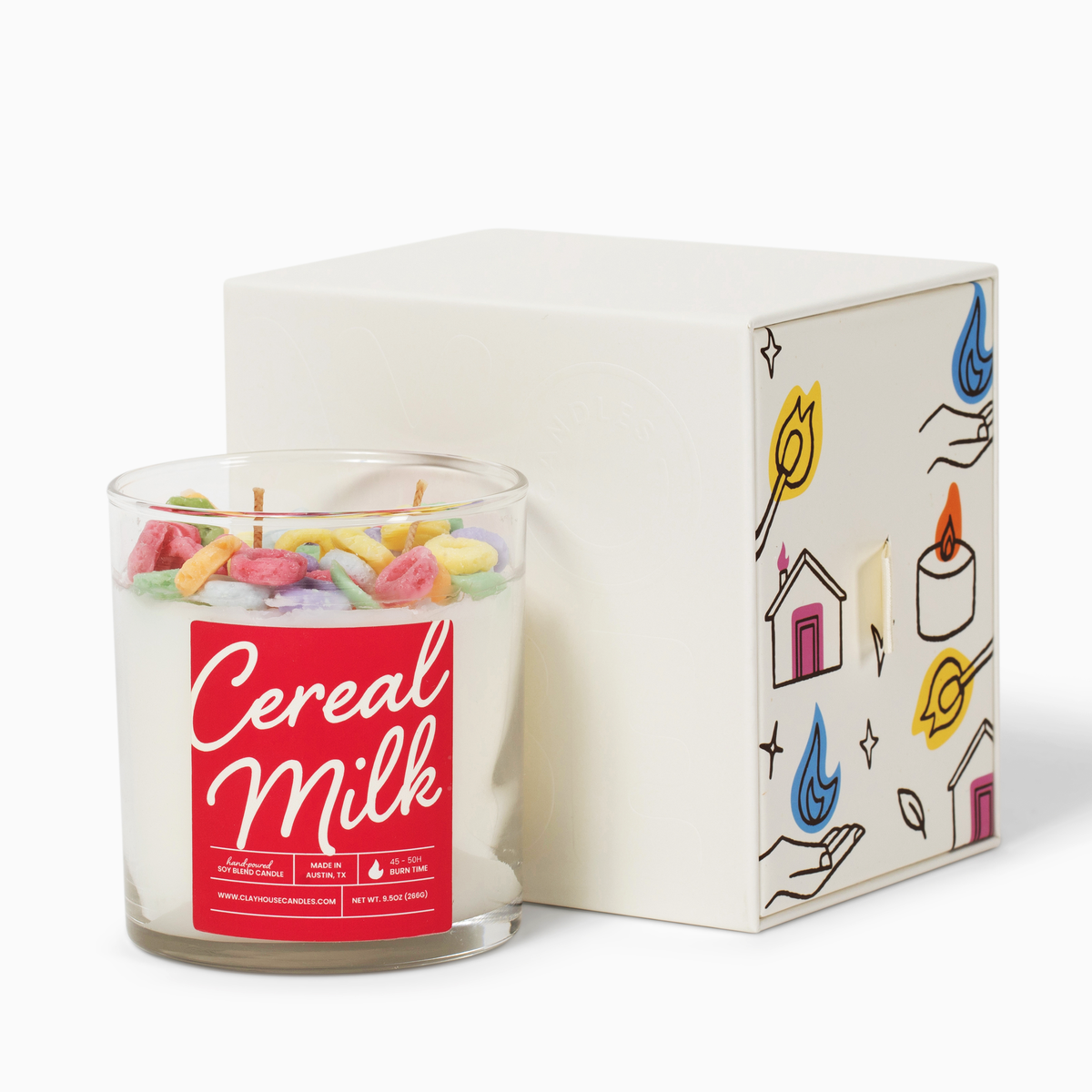 Cereal Milk Container Candle-zoom-1