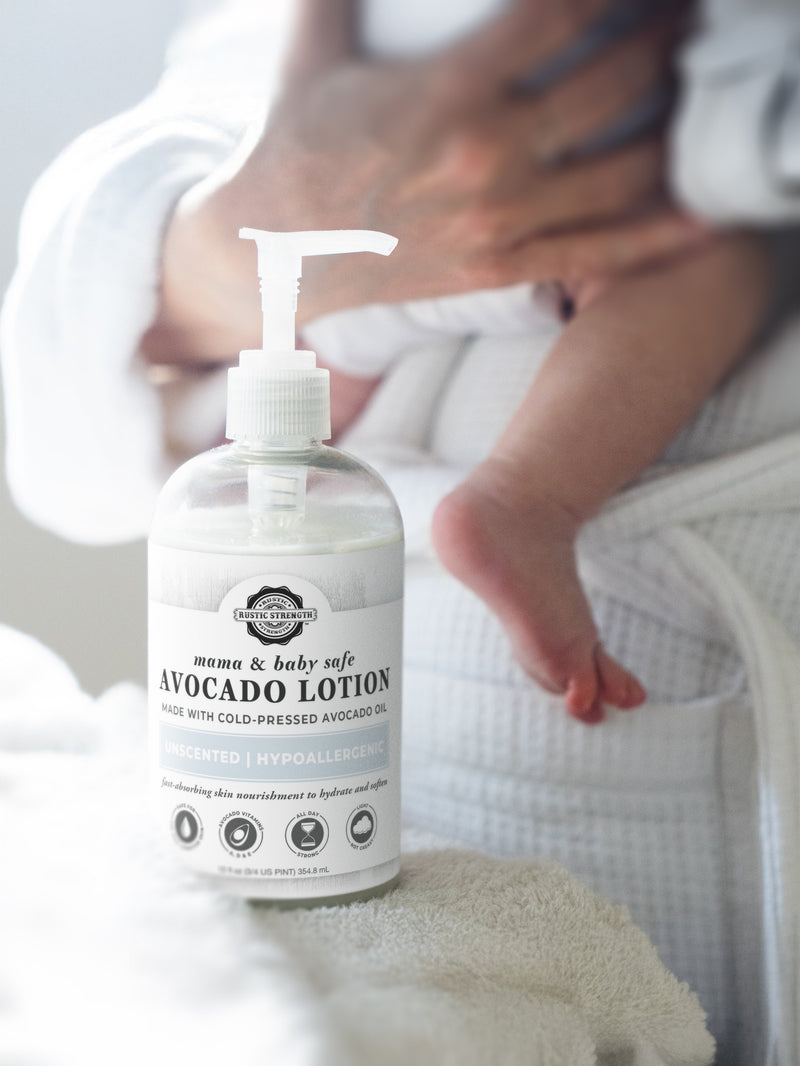 Avocado Lotion | Mama + Baby Safe-zoom-