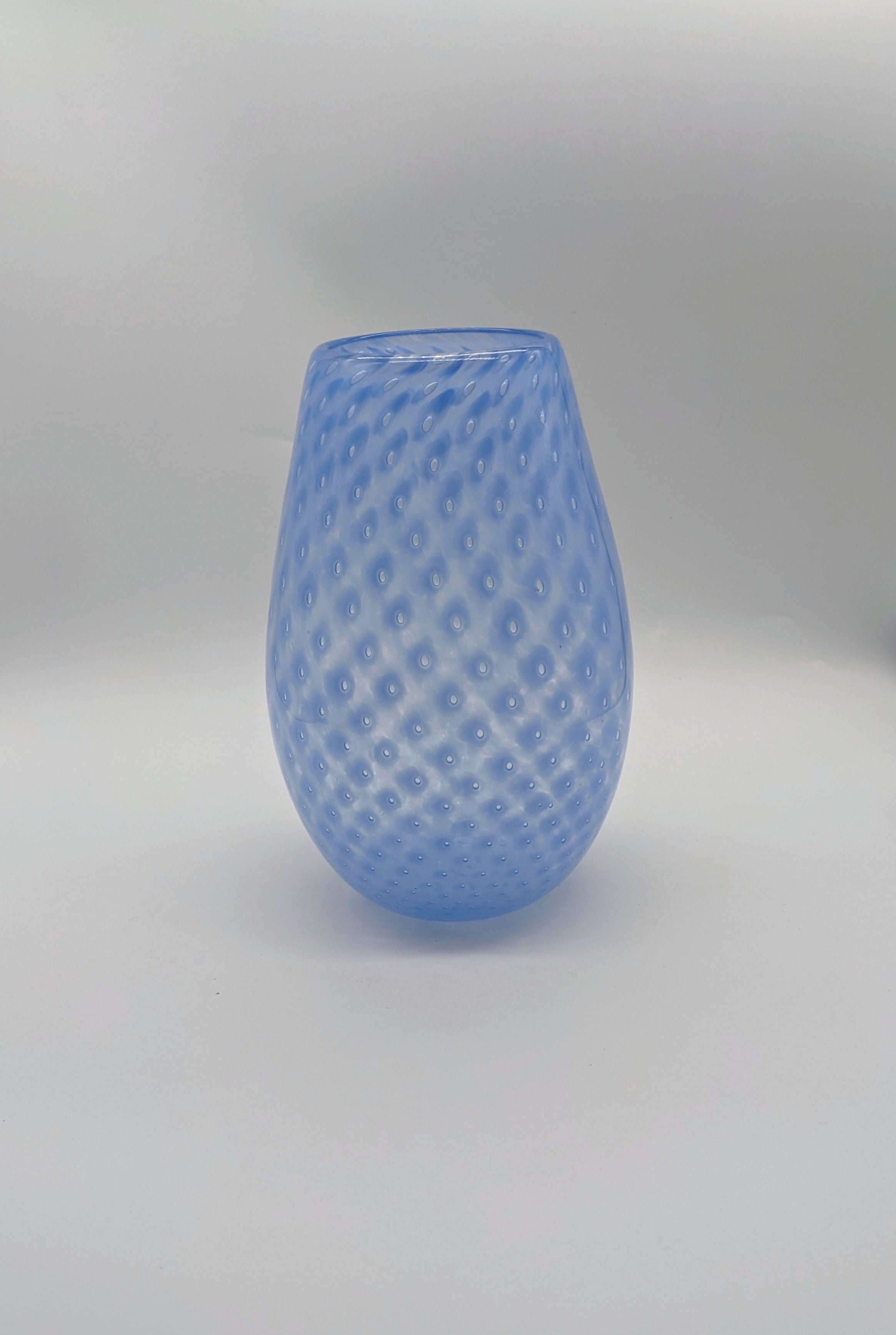 Marine Blue Bubble Trap Vase-zoom-4