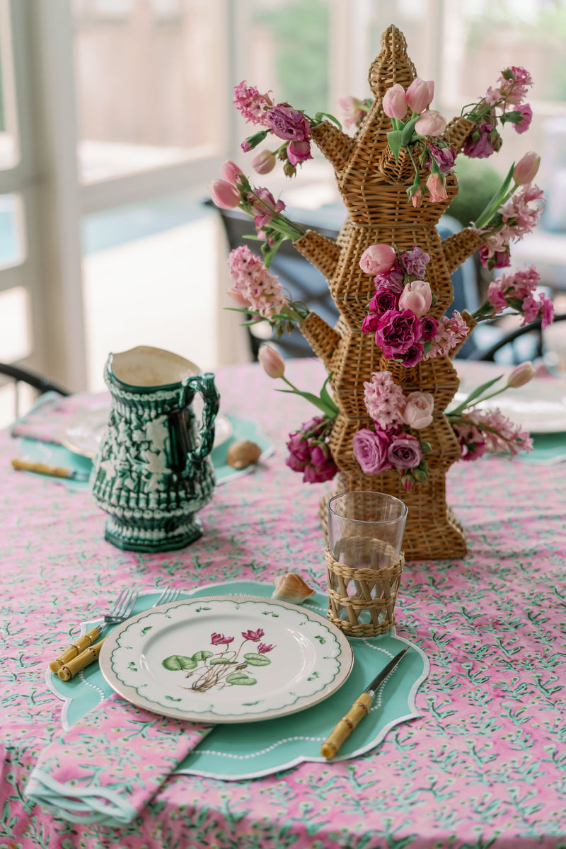 Tulip Pink Sydney Tablecloth-zoom-