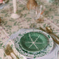 Antonia Pink & Green Tablecloth