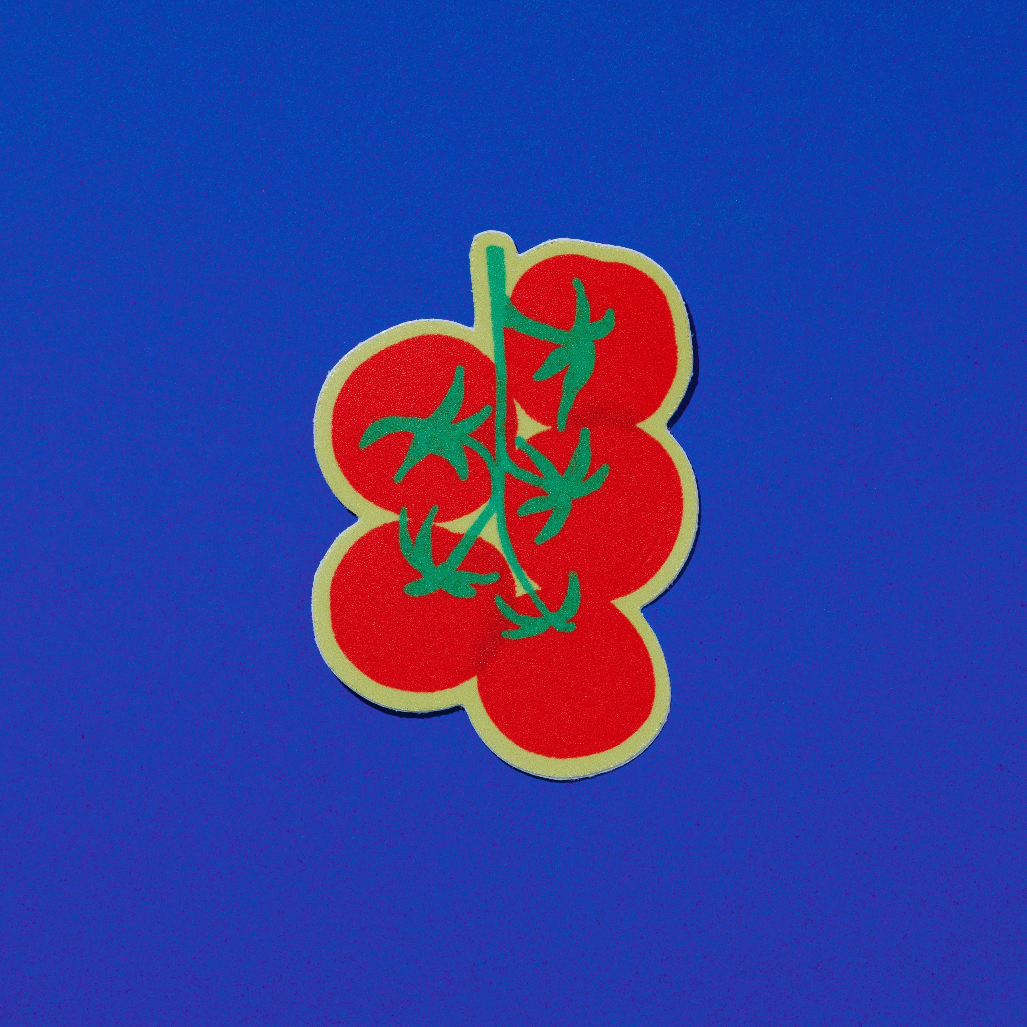 On The Vine Tomato Vinyl Sticker-zoom-2