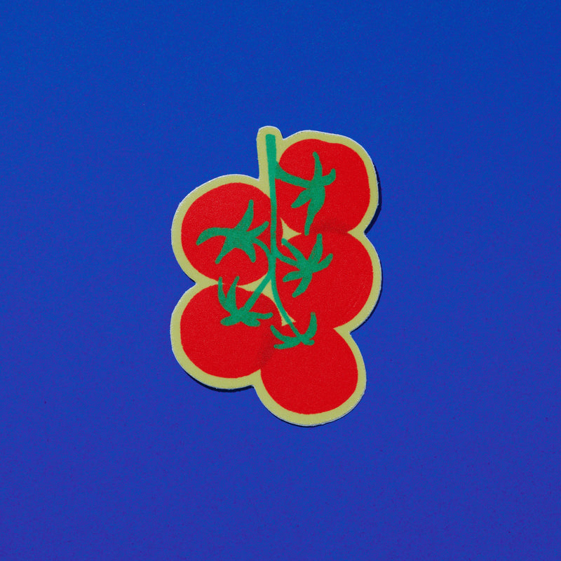 On The Vine Tomato Vinyl Sticker-zoom-
