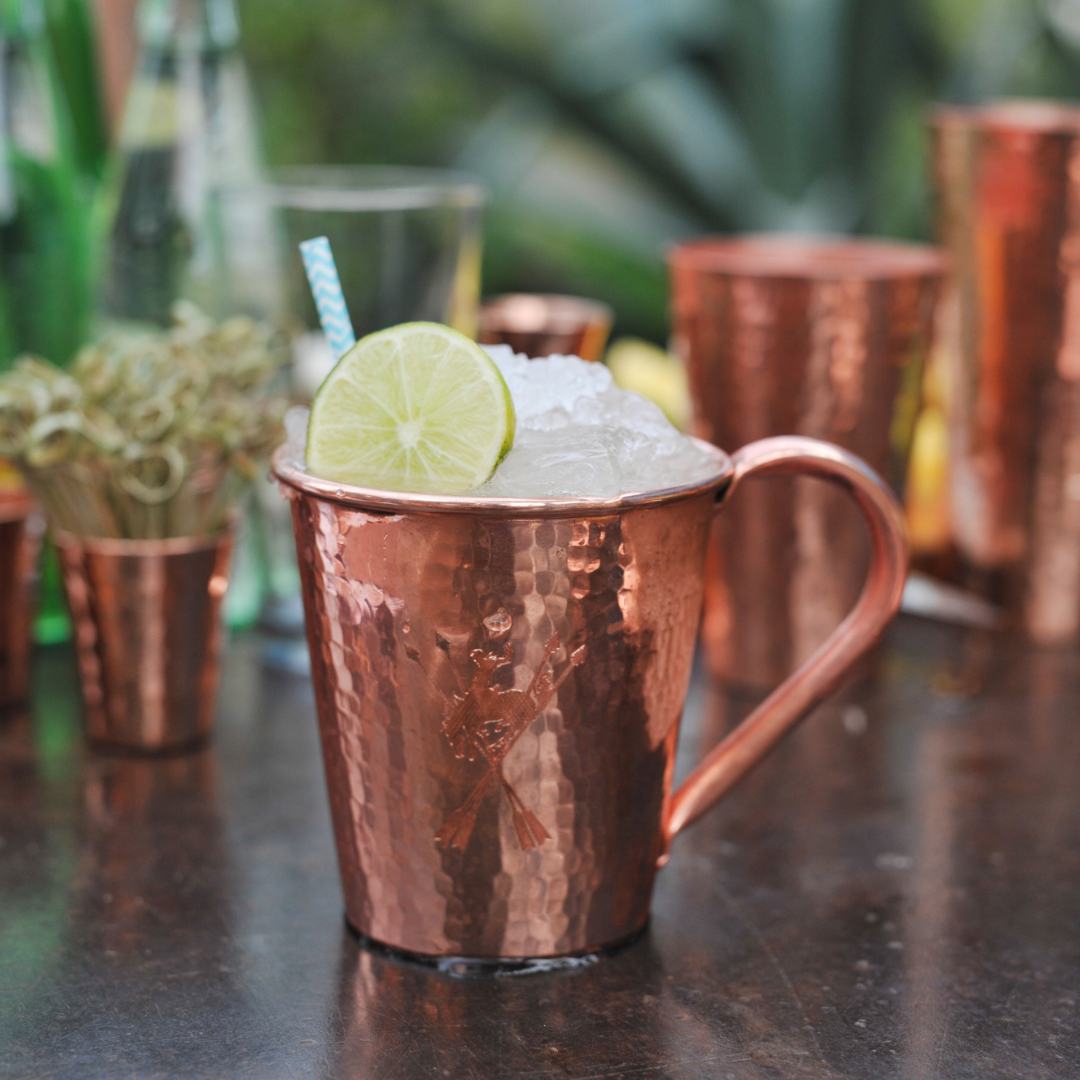 Solid Copper Mule Mug | 18 oz