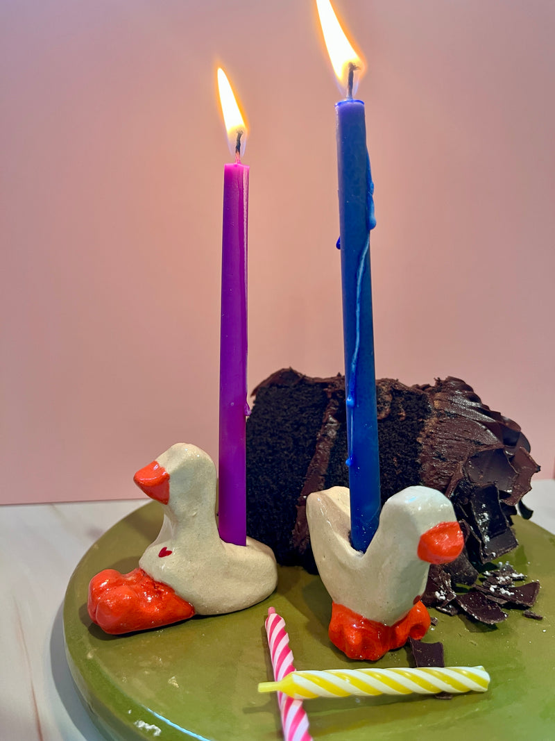 Mini Duck Birthday Candle Toppers-zoom-