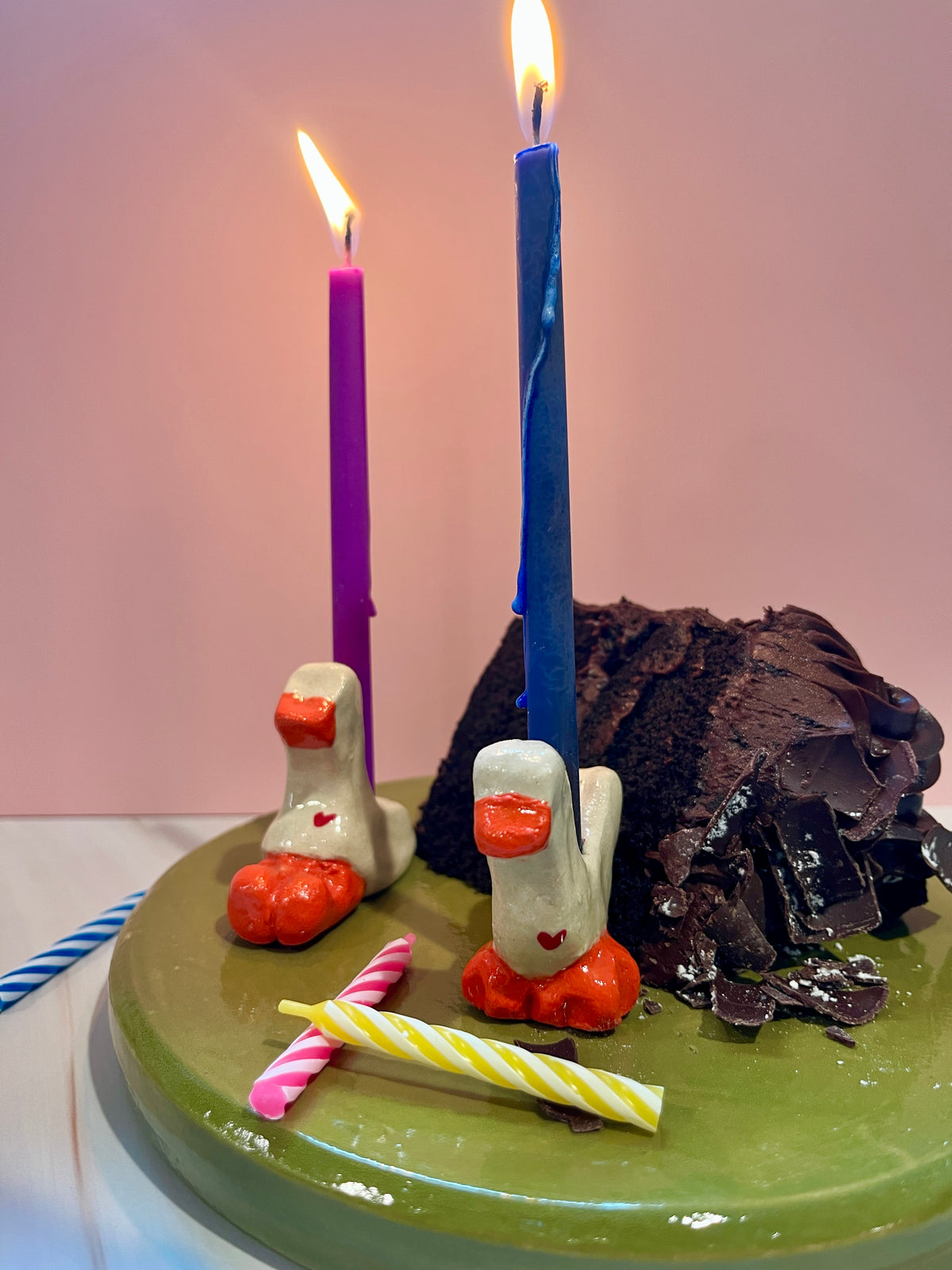 Mini Duck Birthday Candle Toppers-3