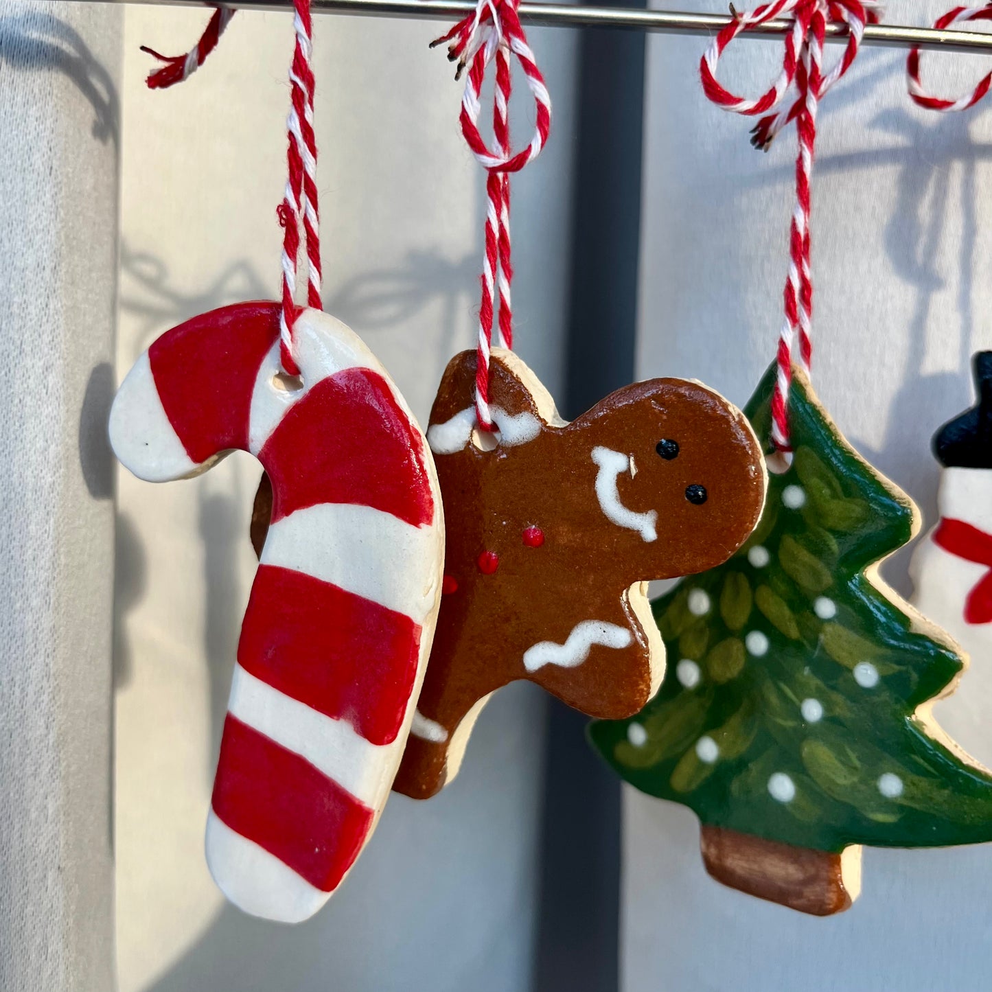 Mini Christmas Ornament Set of Five