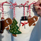 Mini Christmas Ornament Set of Five