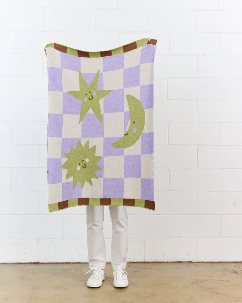 Moon Stars Baby & Kid's Blanket-zoom-