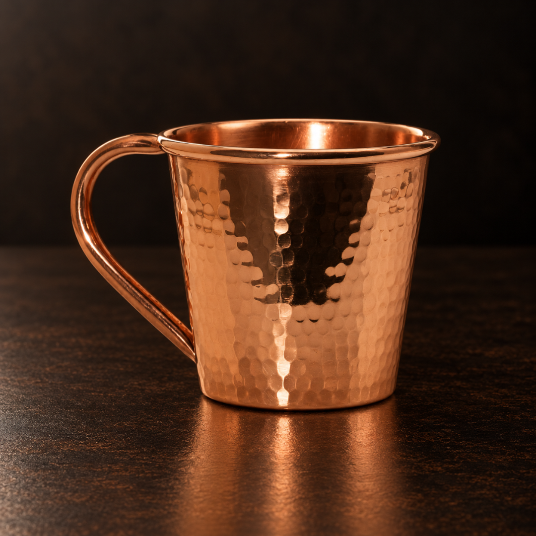 Solid Copper Mule Mug | 12 oz