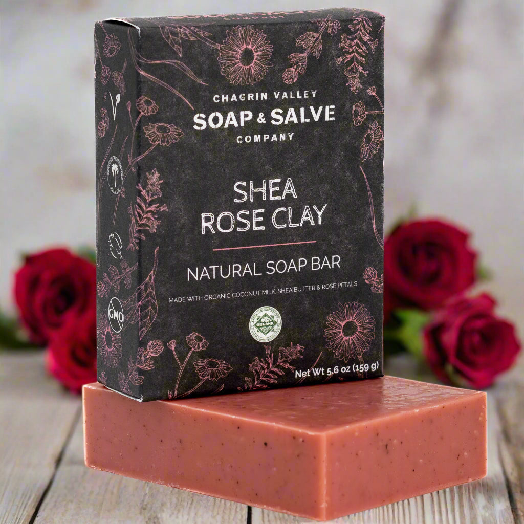 Natural Soap: Shea Rose Clay Complexion-zoom-1