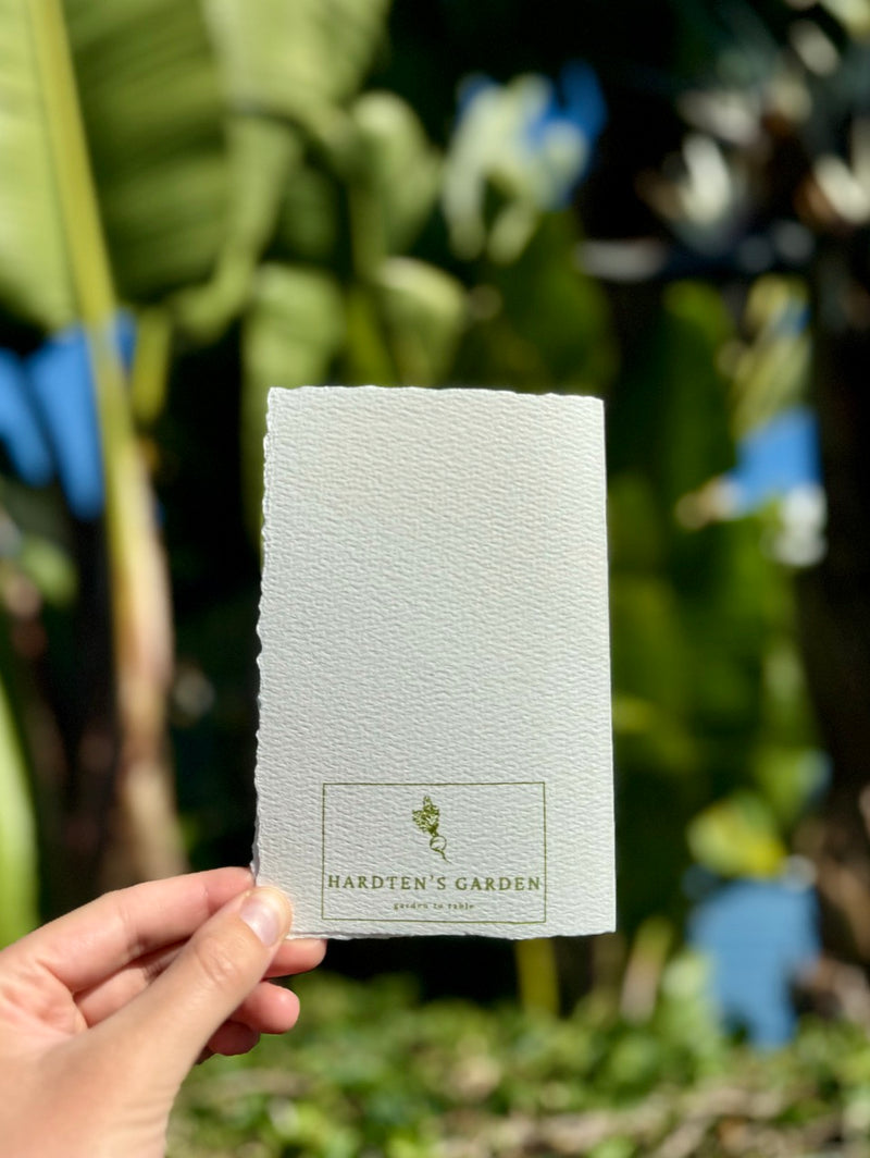 Hardten's Garden Pressed Flower Cards + Seeds-zoom-