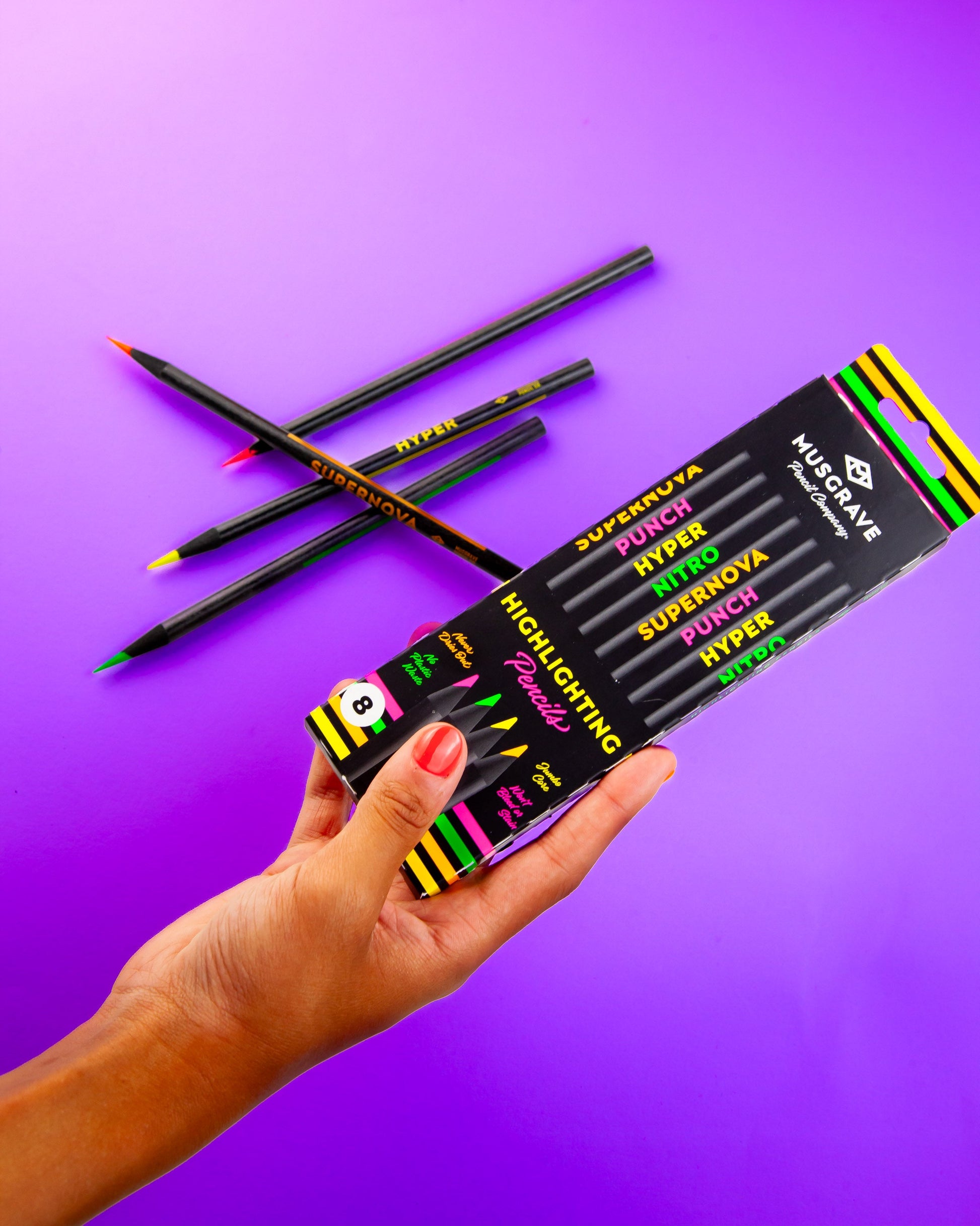 Highlighting Pencils | 8 Count-9