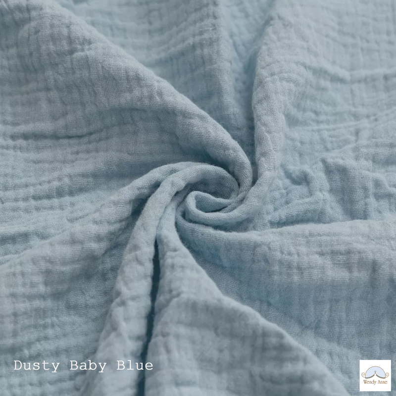 Set of 5 Boy Burp Cloths | Organic Cotton Double Gauze-zoom-
