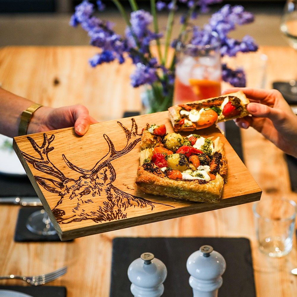 Scottish Oak Serving Board