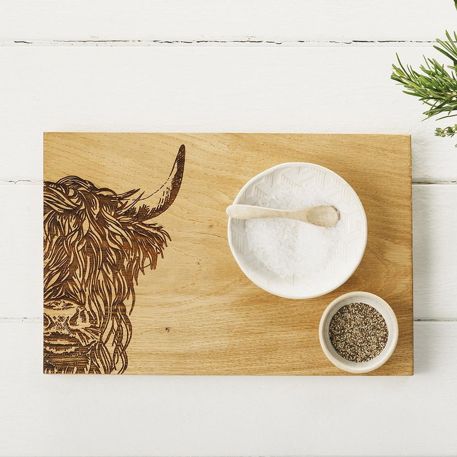 Scottish Oak Serving Board