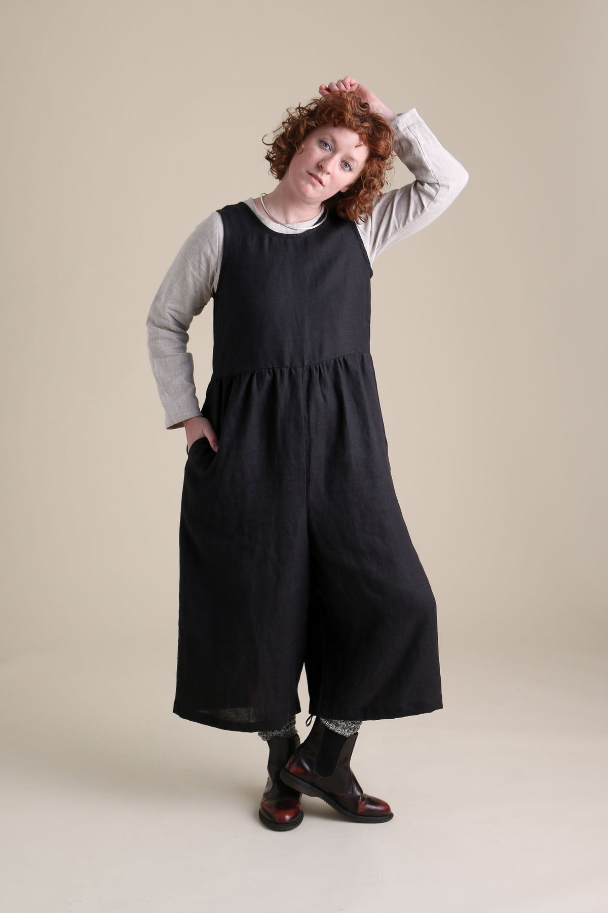 Backyard Jumpsuit | Black - Aware House - Conscious Clothing -
