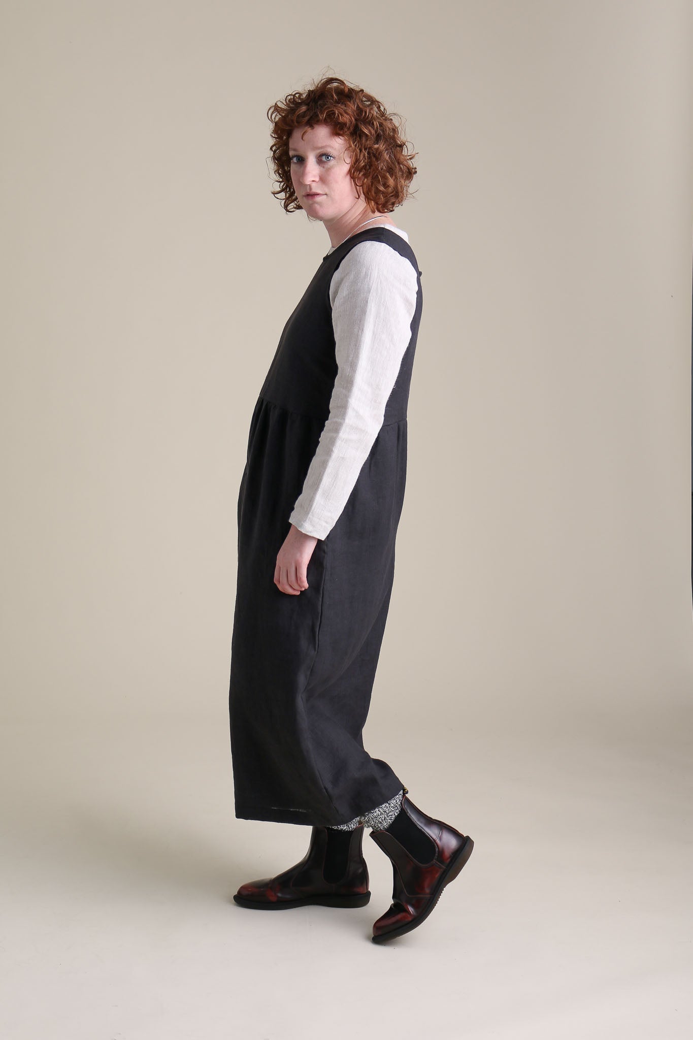 Backyard Jumpsuit | Black-zoom-4