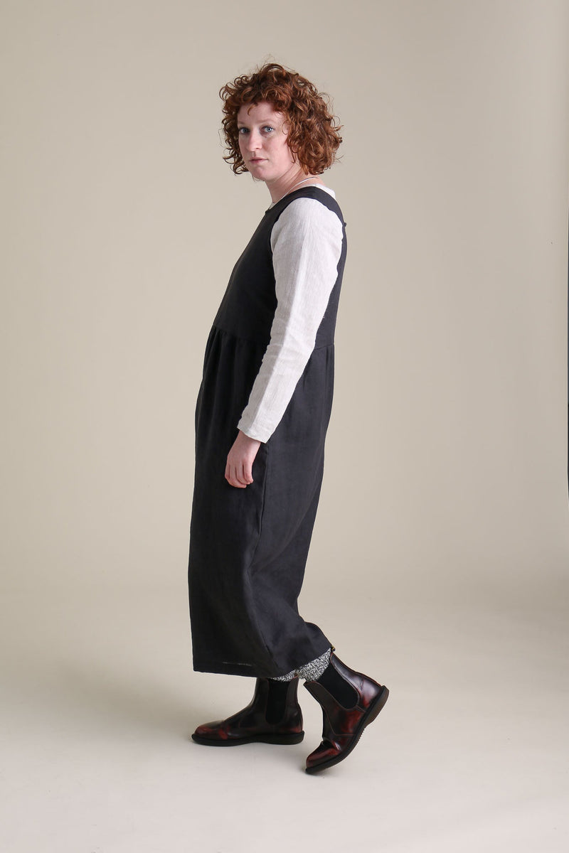 Backyard Jumpsuit | Black-zoom-