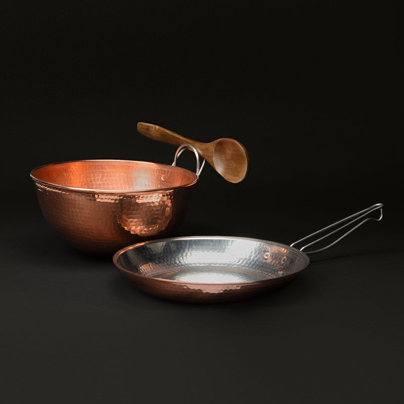 Omelette and Crepe Copper Kitchen Essentials Set-zoom-