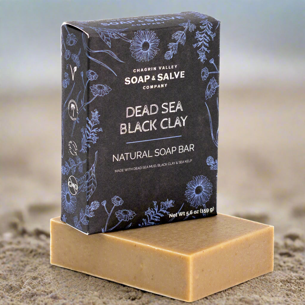 Natural Soap: Dead Sea Black Clay-zoom-1
