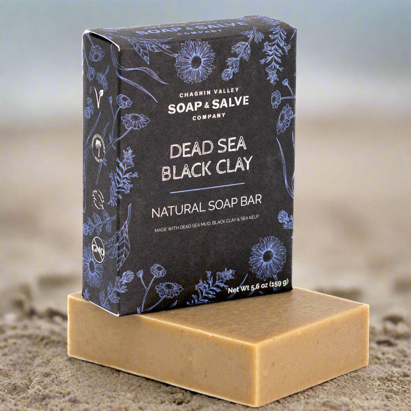 Natural Soap: Dead Sea Black Clay-zoom-