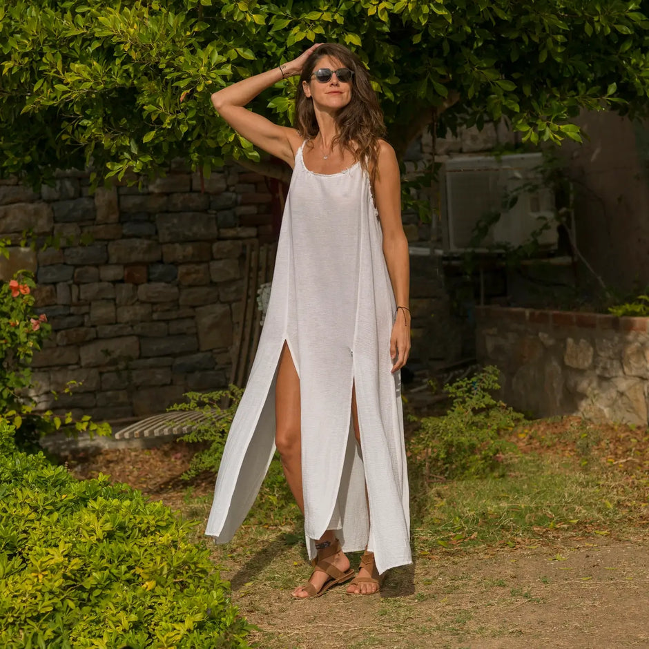 Organic Sile Maxi Dress