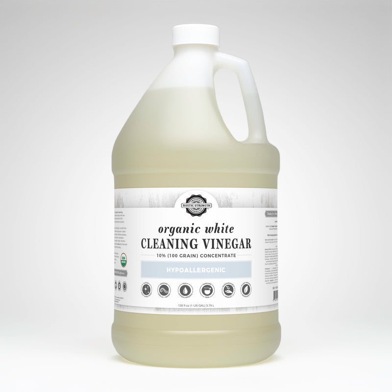 Organic White Cleaning Vinegar Concentrate | 10% (100 grain)-zoom-